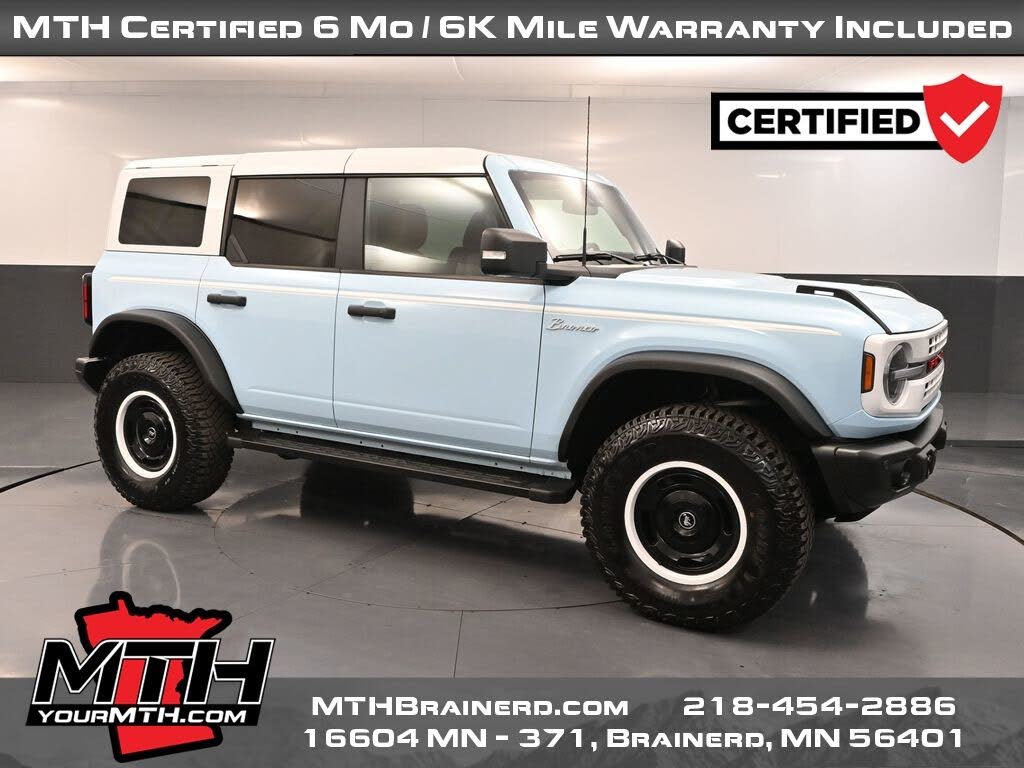 2023 Ford Bronco Heritage Limited Edition Advanced 4-Door 4WD