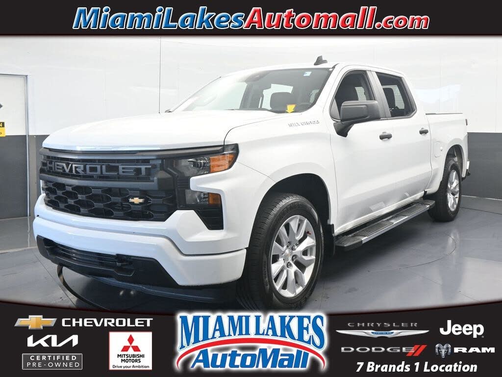 2022 Chevrolet Silverado 1500 Custom Crew Cab RWD