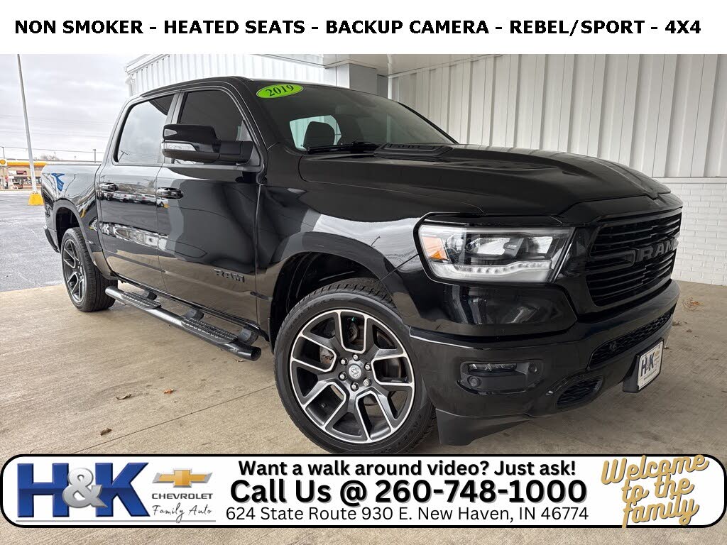 2019 RAM 1500 Rebel Crew Cab 4WD