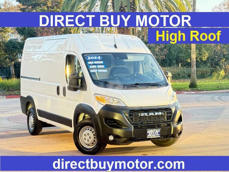 2024 RAM ProMaster 1500 Tradesman 136 High Roof Cargo Van without Passenger Seat FWD