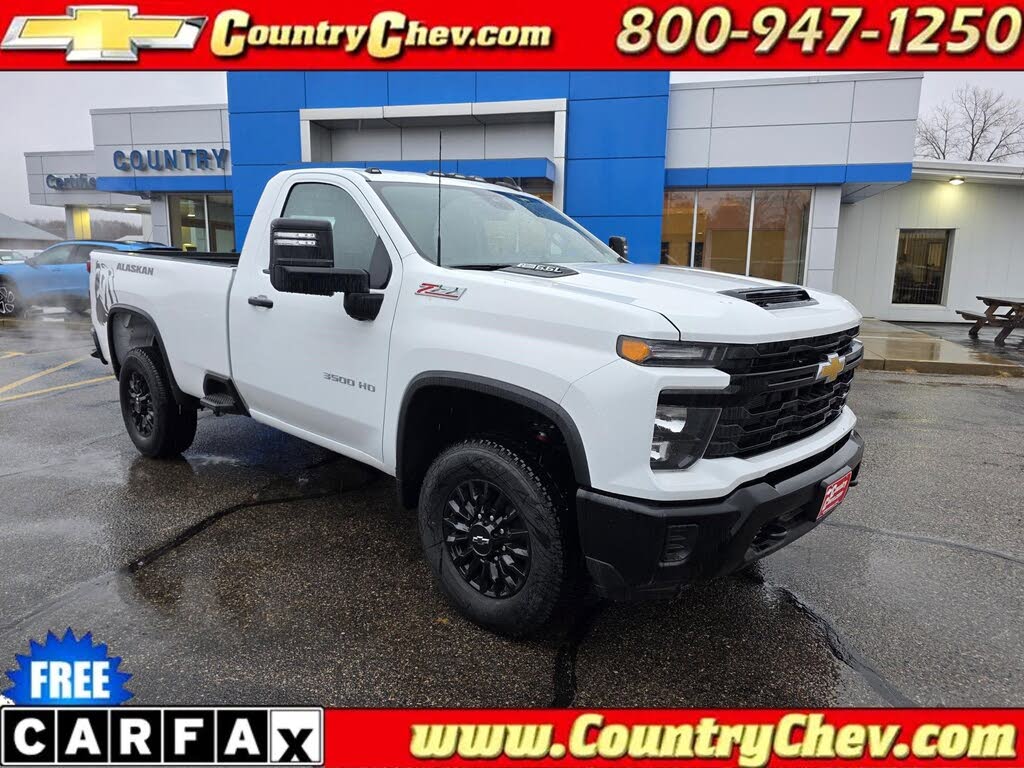 2025 Chevrolet Silverado 3500HD Work Truck Regular Cab LB 4WD