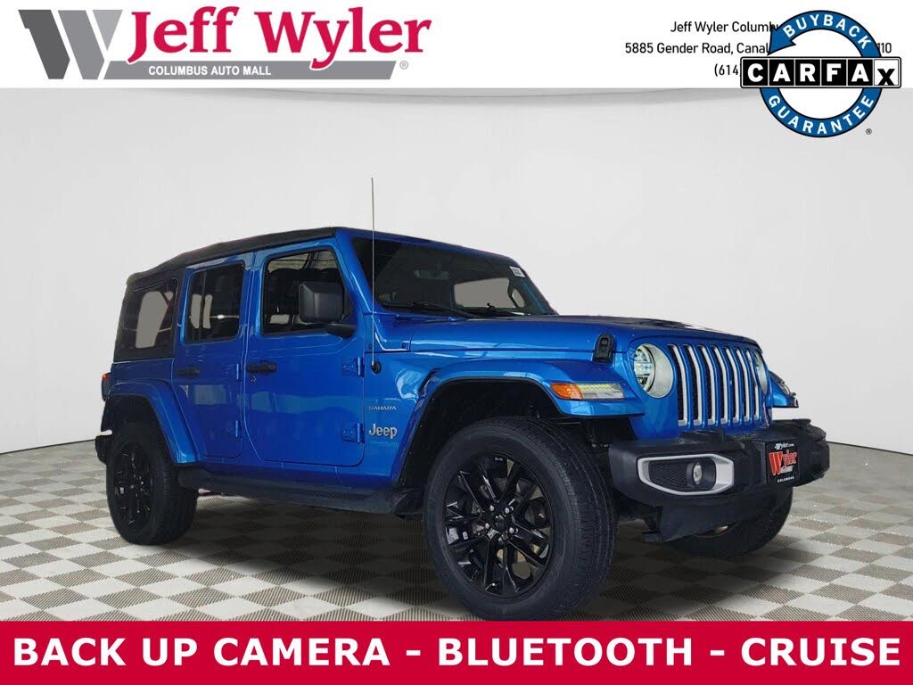 2021 Jeep Wrangler 4xe Sahara 4WD
