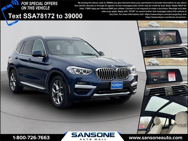 2020 BMW X3 xDrive30i AWD