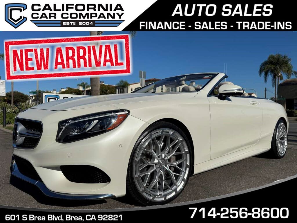 2017 Mercedes-Benz S-Class S 550 Convertible