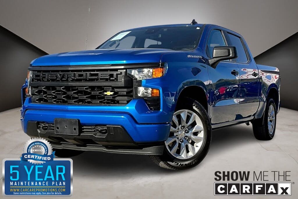 2022 Chevrolet Silverado 1500 Custom Crew Cab RWD