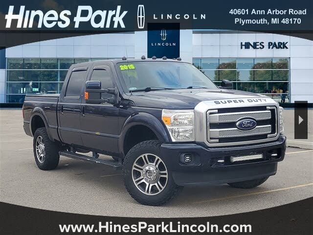 2015 Ford F-250 Super Duty Platinum Crew Cab 4WD