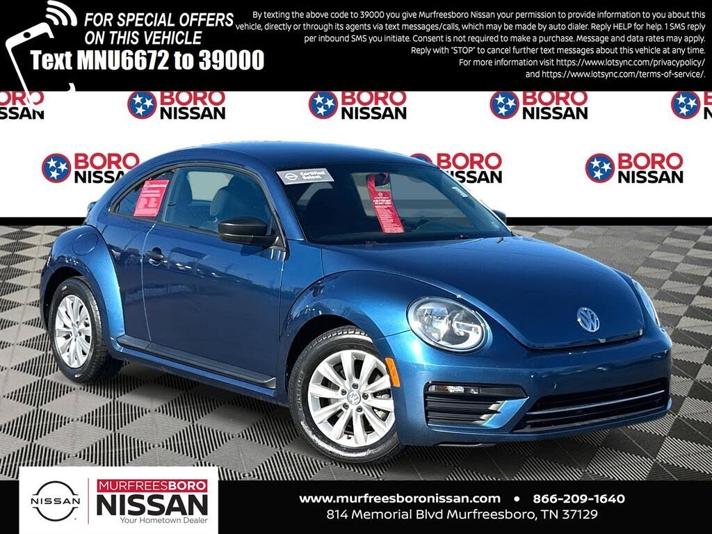 2018 Volkswagen Beetle 2.0T S Hatchback FWD