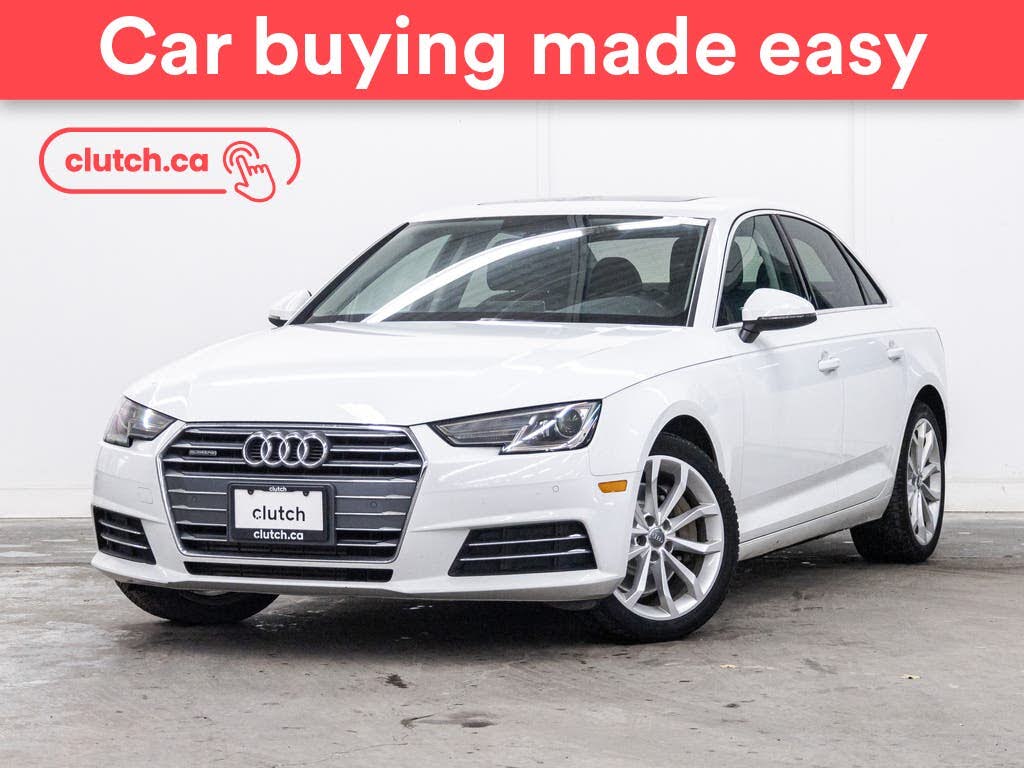 2017 Audi A4 2.0T quattro Progressiv AWD