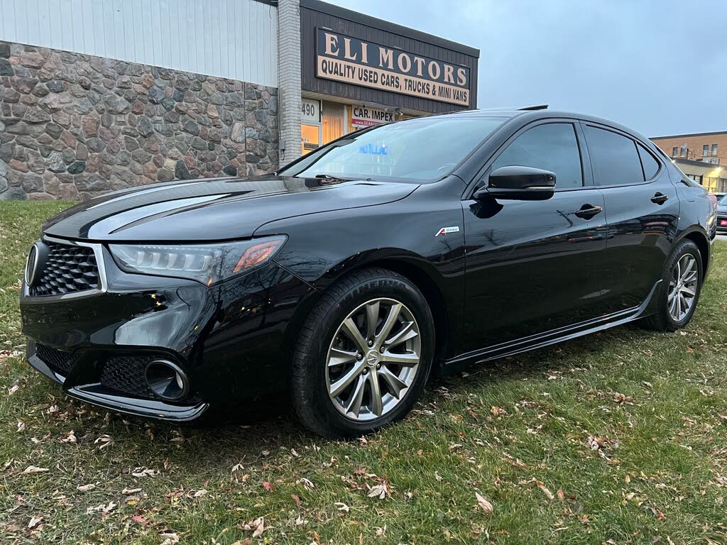2018 Acura TLX FWD with Technology and A-Spec Package