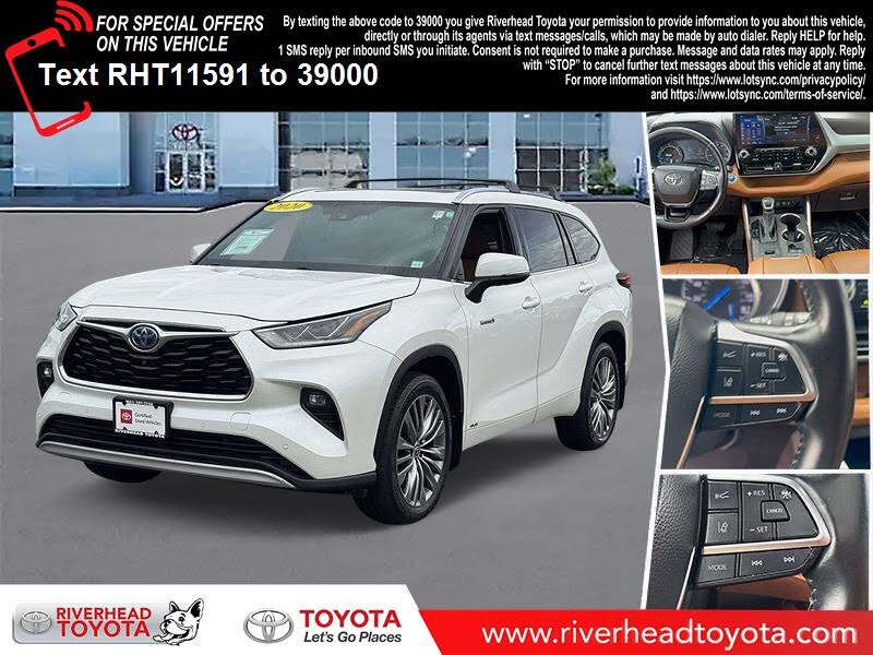 2020 Toyota Highlander Hybrid Platinum AWD