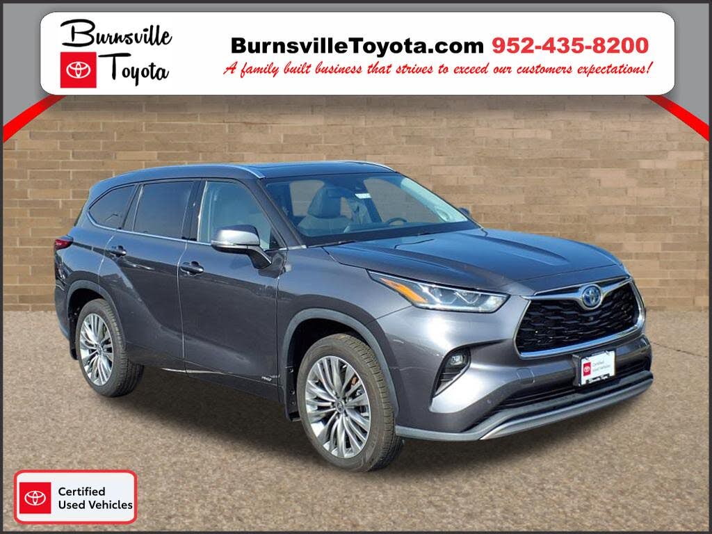 2022 Toyota Highlander Hybrid Platinum AWD