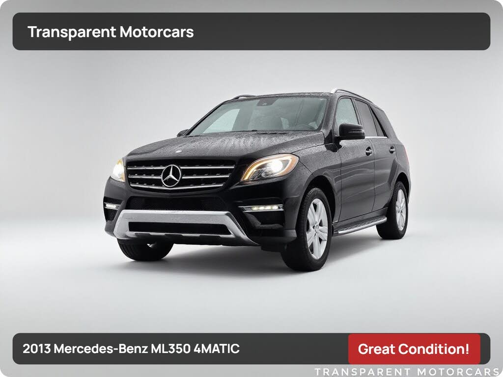 2013 Mercedes-Benz M-Class ML 350 4MATIC