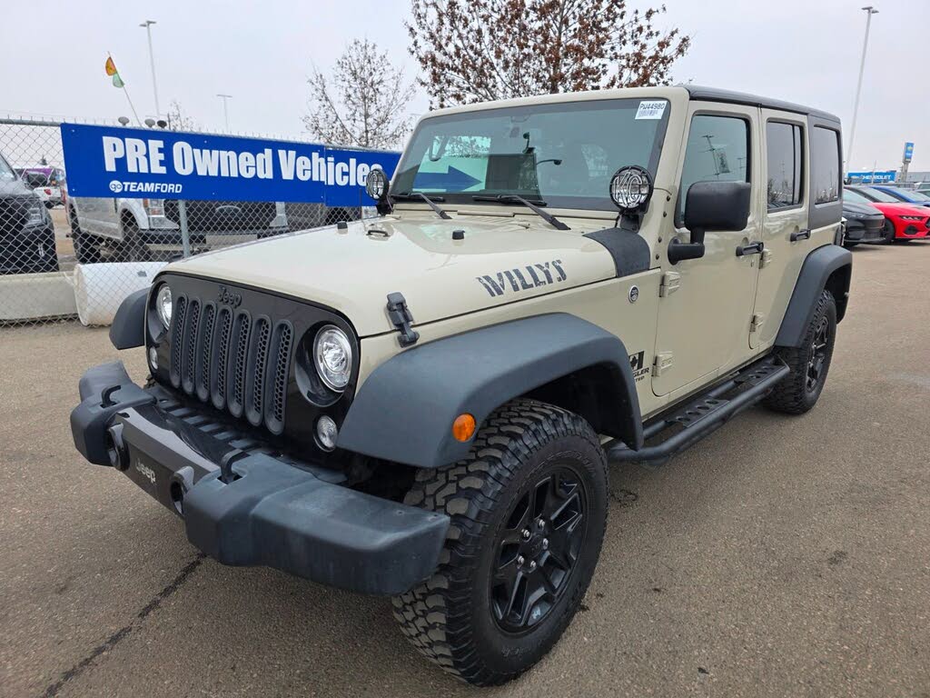 2017 Jeep Wrangler Unlimited Willys Wheeler W 4WD