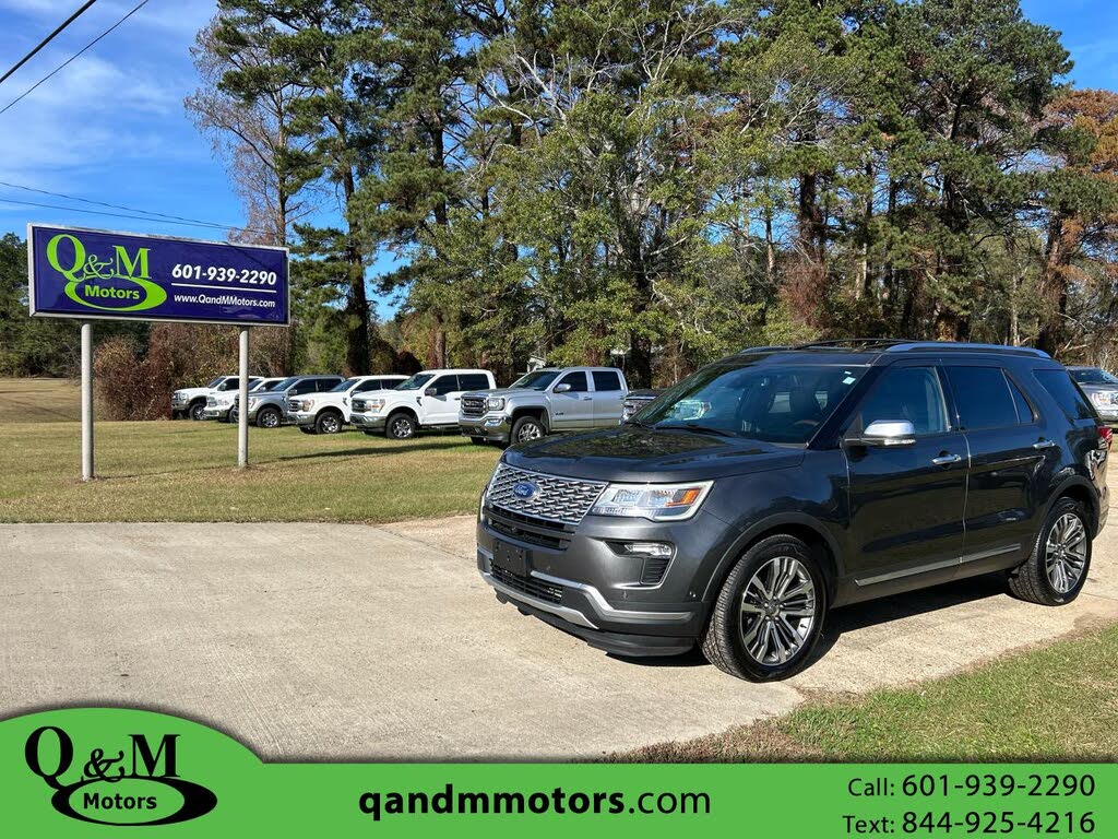 2018 Ford Explorer Platinum AWD