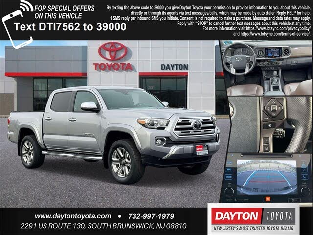 2018 Toyota Tacoma Limited Double Cab 4WD
