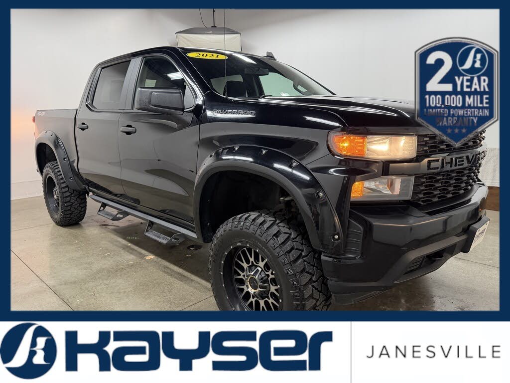 2021 Chevrolet Silverado 1500 Custom Crew Cab 4WD