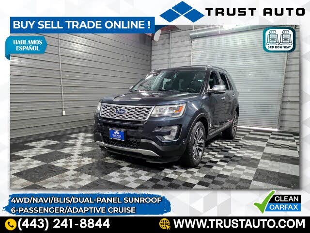 2017 Ford Explorer Platinum AWD