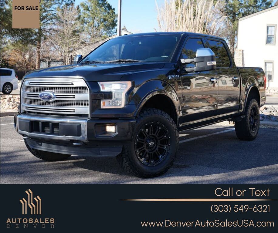 2015 Ford F-150 Platinum SuperCrew 4WD