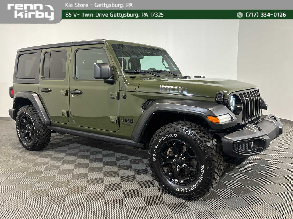 2021 Jeep Wrangler Unlimited Willys 4WD