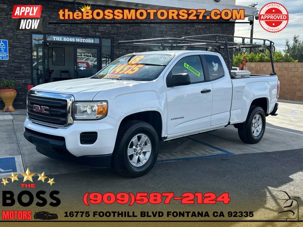 2018 GMC Canyon Extended Cab LB RWD