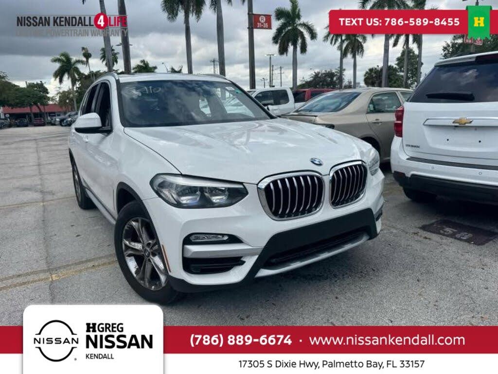 2019 BMW X3 sDrive30i RWD