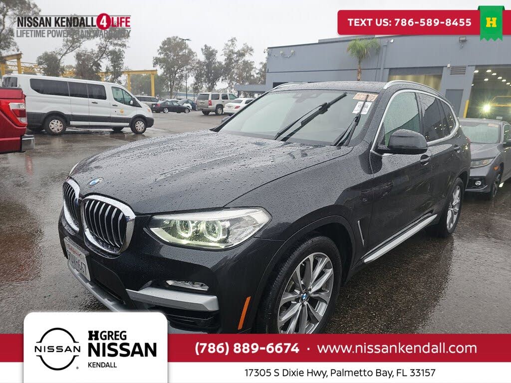 2019 BMW X3 sDrive30i RWD
