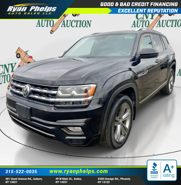 2019 Volkswagen Atlas SE 4Motion with Technology R-Line