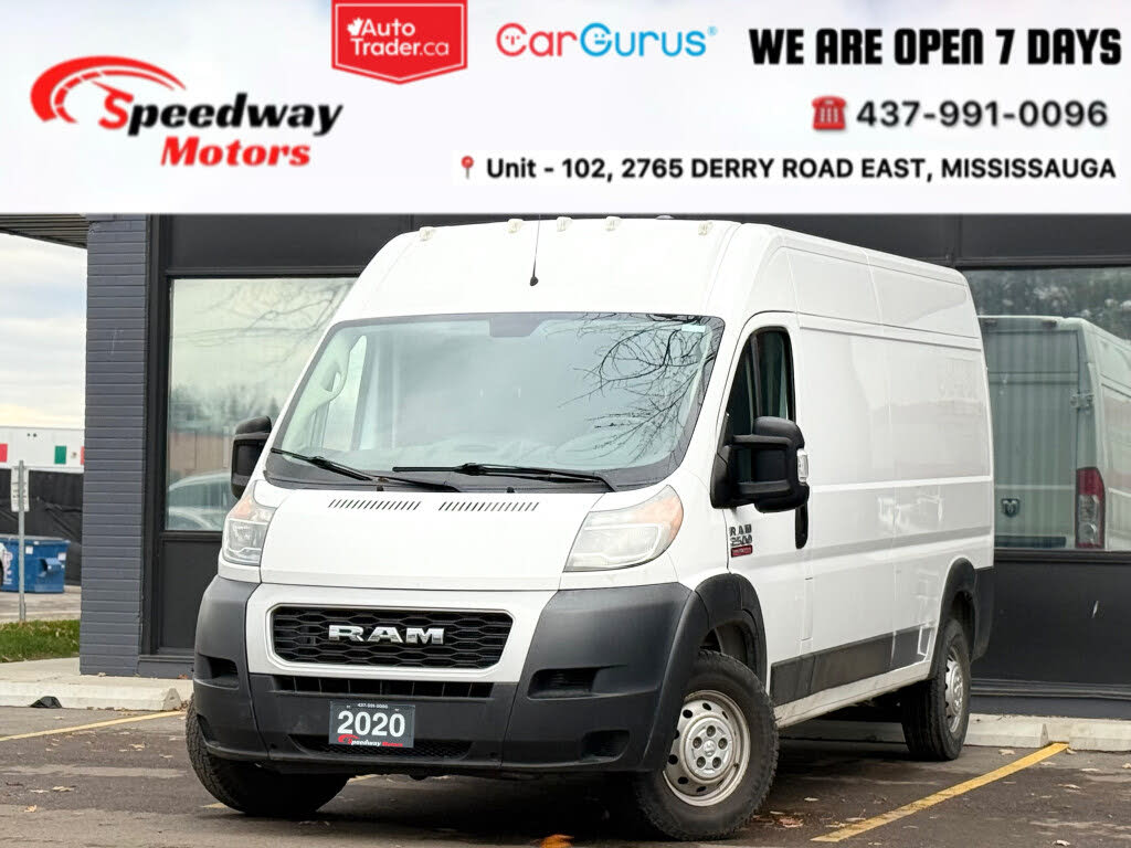 RAM ProMaster 2500 159 High Roof Cargo Van FWD 2020