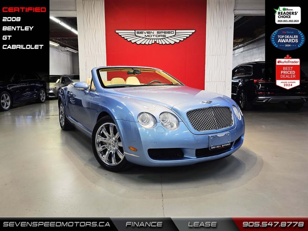 2008 Bentley Continental GTC W12 AWD