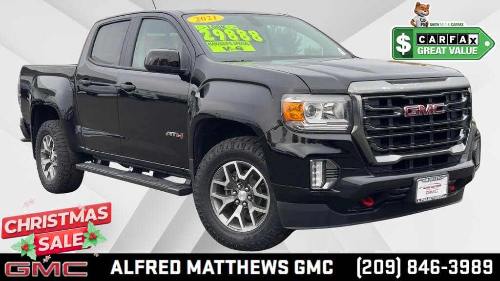 2021 GMC Canyon AT4 Crew Cab 4WD with Cloth