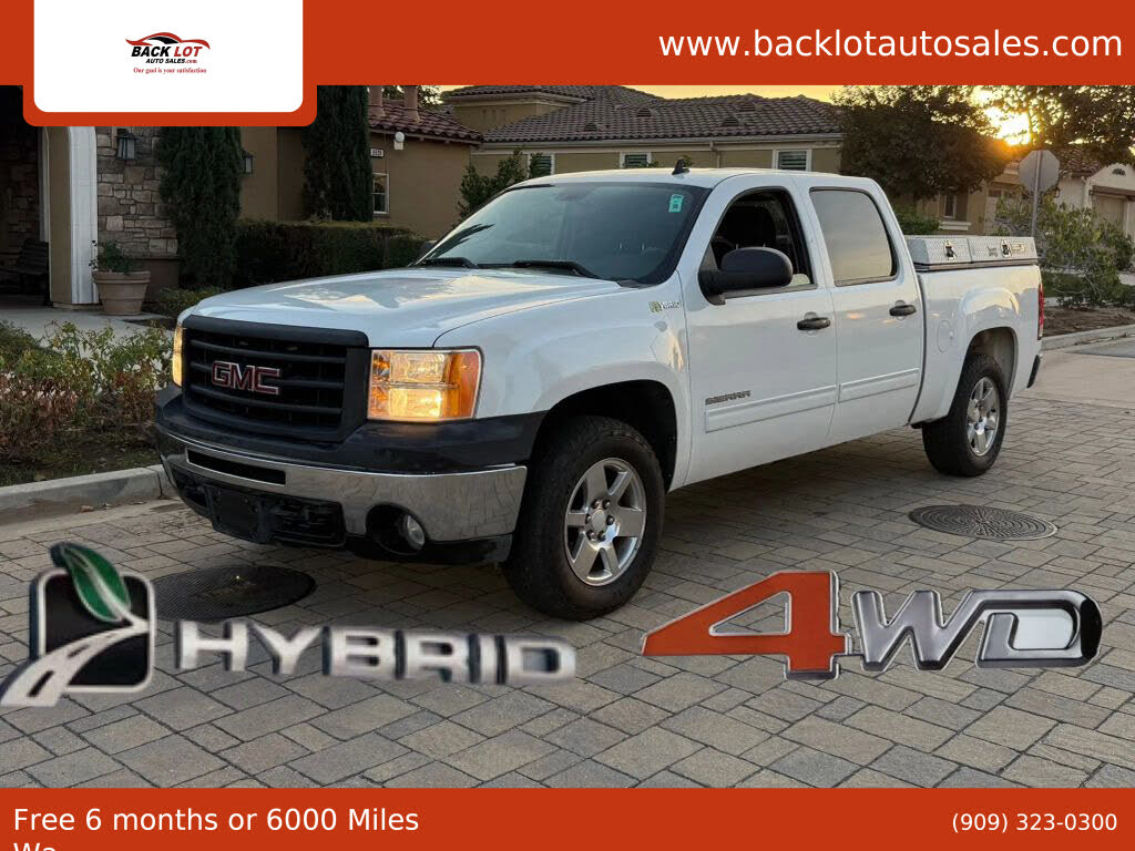 2013 GMC Sierra 1500 Hybrid Crew Cab 4WD with 3HA