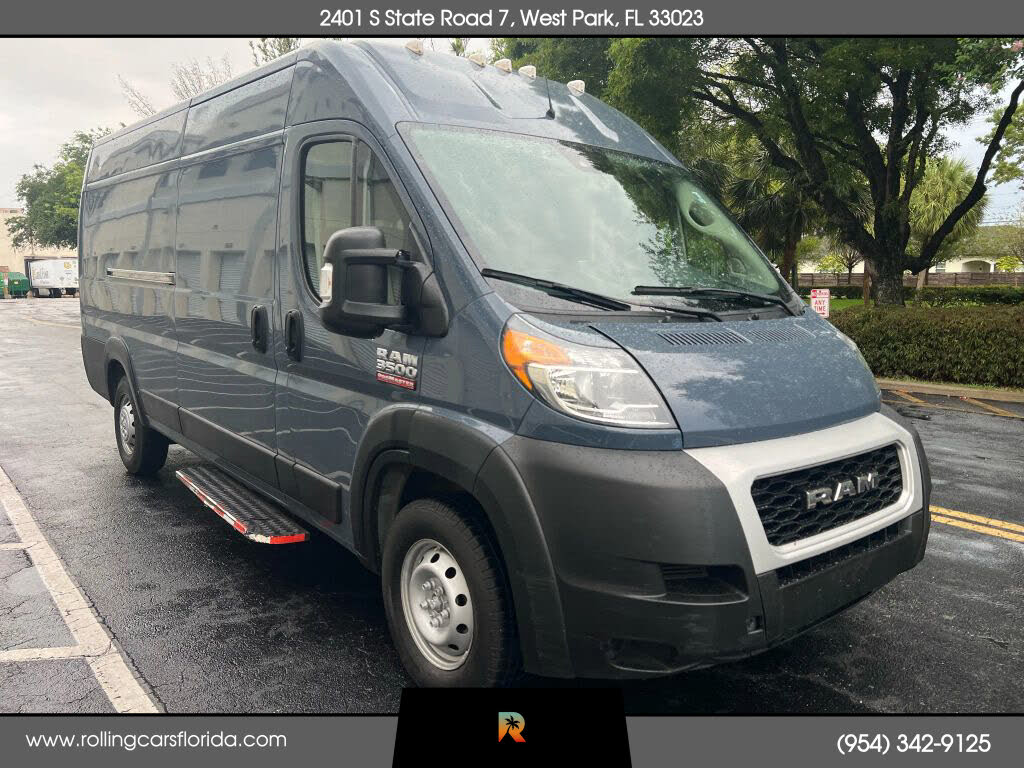 2021 RAM ProMaster 3500 159 High Roof Extended Cargo Van FWD