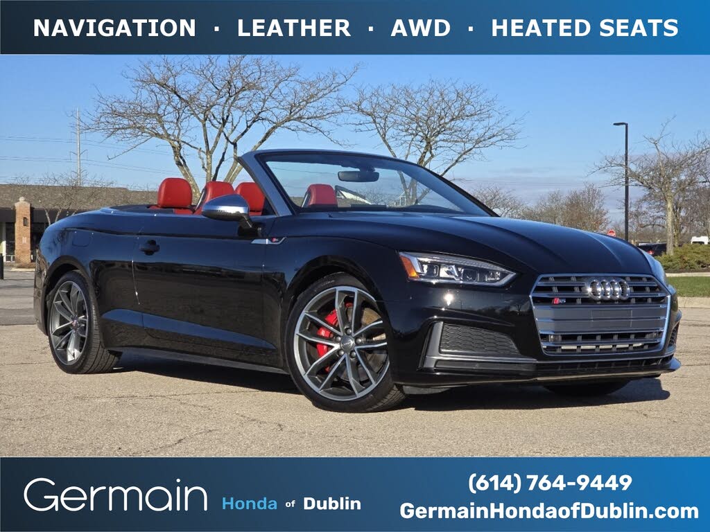 2018 Audi S5 3.0T quattro Premium Plus Cabriolet AWD