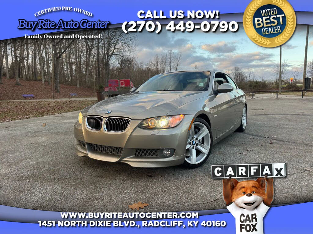 2008 BMW 3 Series 335i Convertible RWD