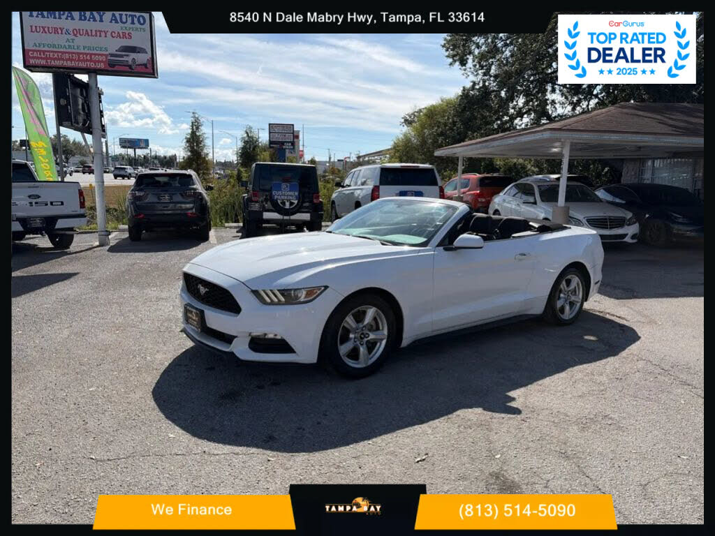2016 Ford Mustang V6 Convertible RWD