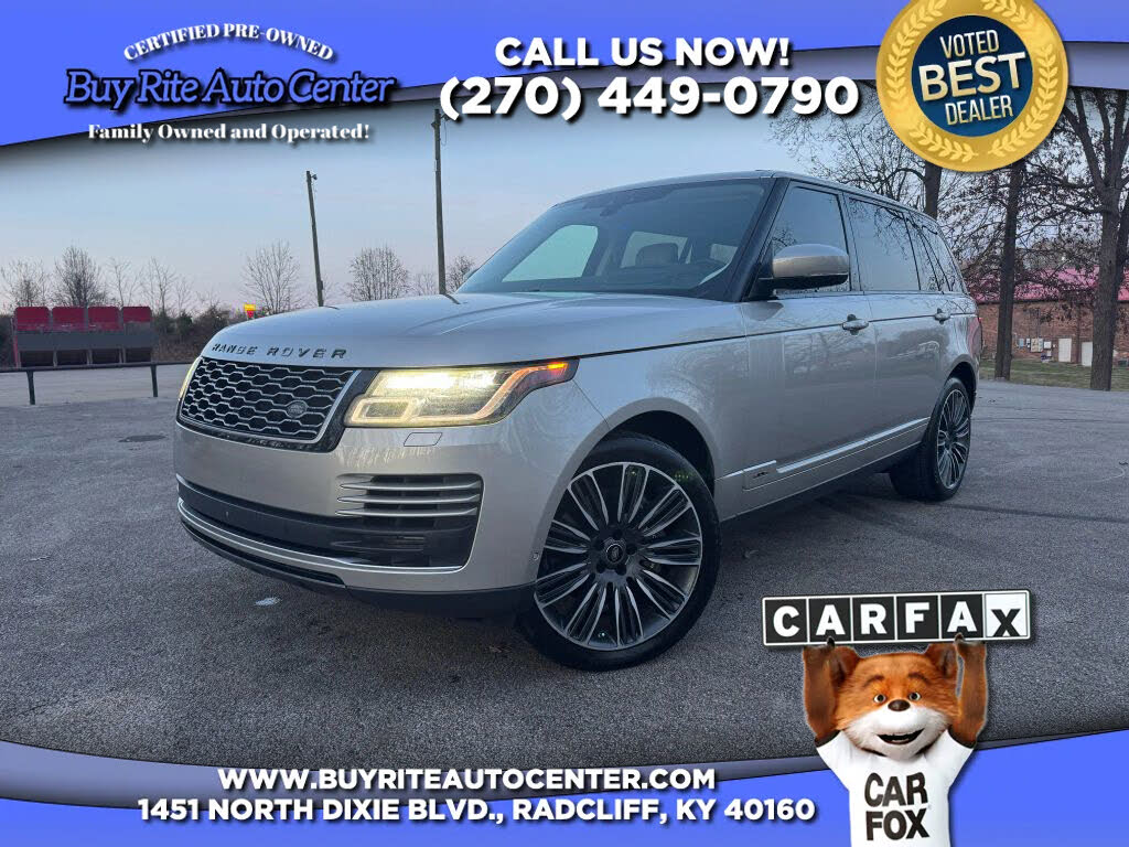 2018 Land Rover Range Rover V8 Autobiography LWB 4WD