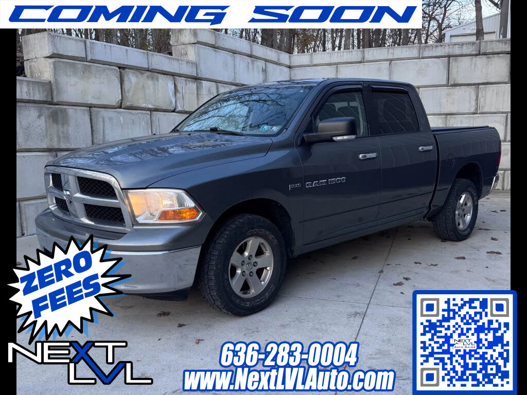 2011 RAM 1500 SLT Crew Cab 4WD