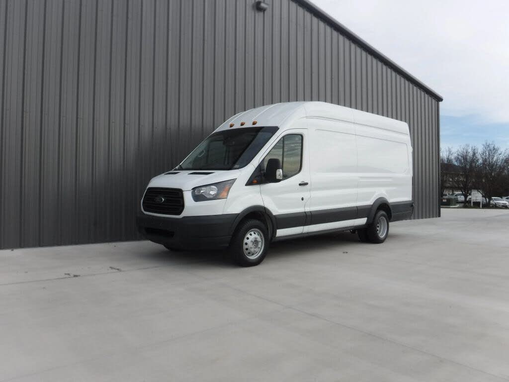 2018 Ford Transit Cargo 350 HD 3dr LWB High Roof DRW Extended Cargo Van with Sliding Passenger Side Door and 9950 Lb. GVWR