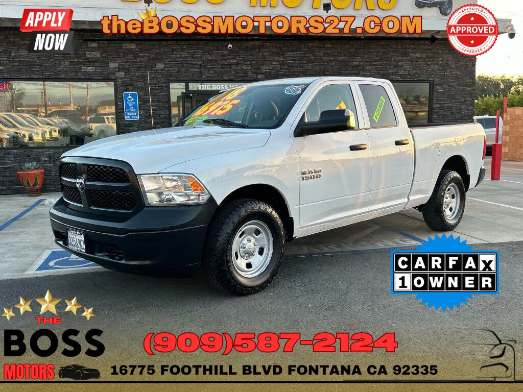 2018 RAM 1500 Tradesman Quad Cab 4WD