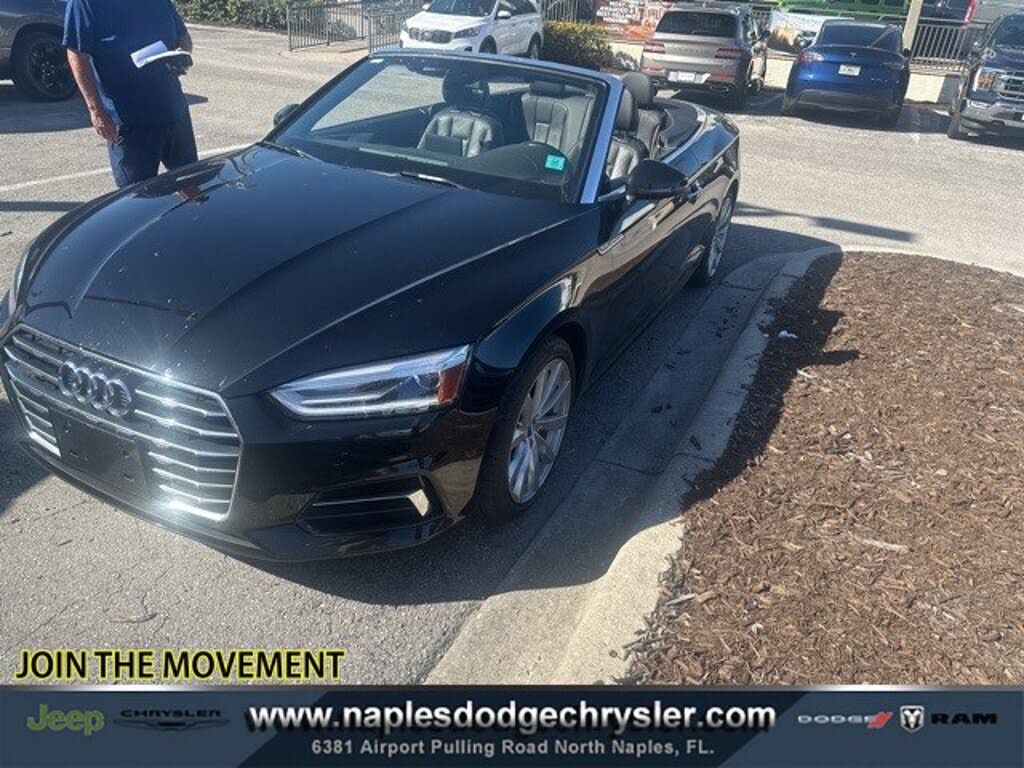 2018 Audi A5 2.0T quattro Premium Cabriolet AWD