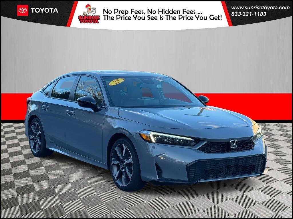 2025 Honda Civic Hybrid Sport Touring Sedan FWD