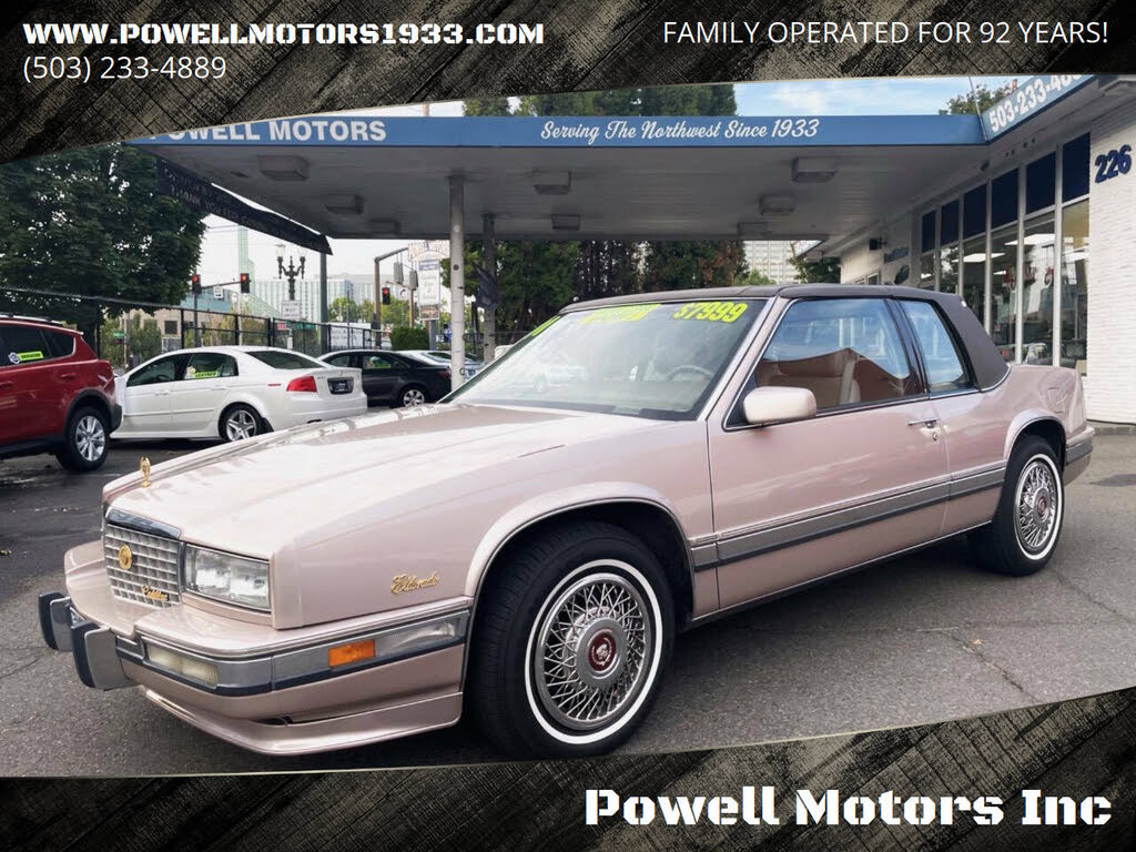1991 Cadillac Eldorado Coupe FWD