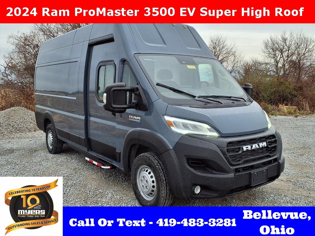 2024 RAM ProMaster EV Delivery 159 Super High Roof Step Van FWD