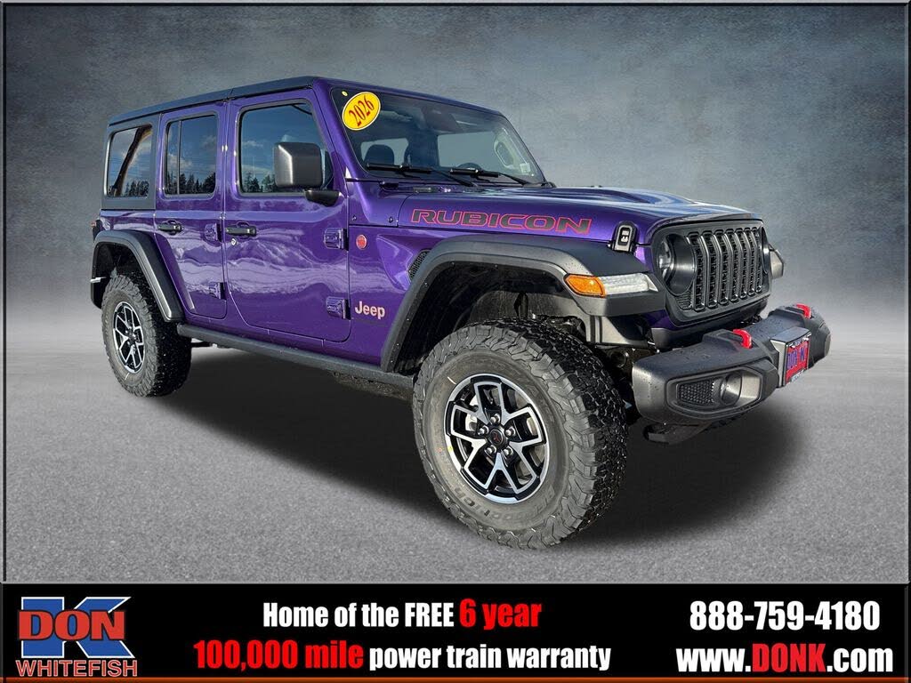 2026 Jeep Wrangler Rubicon 4-Door 4WD
