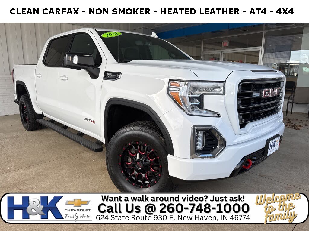 2021 GMC Sierra 1500 AT4 Crew Cab 4WD