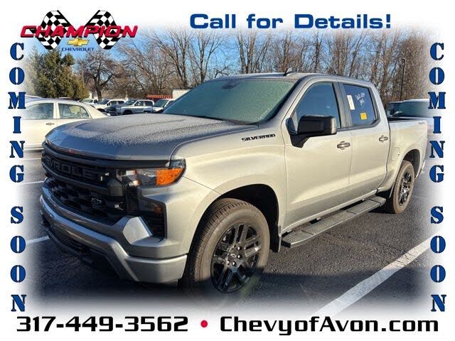 2024 Chevrolet Silverado 1500 Custom Crew Cab 4WD