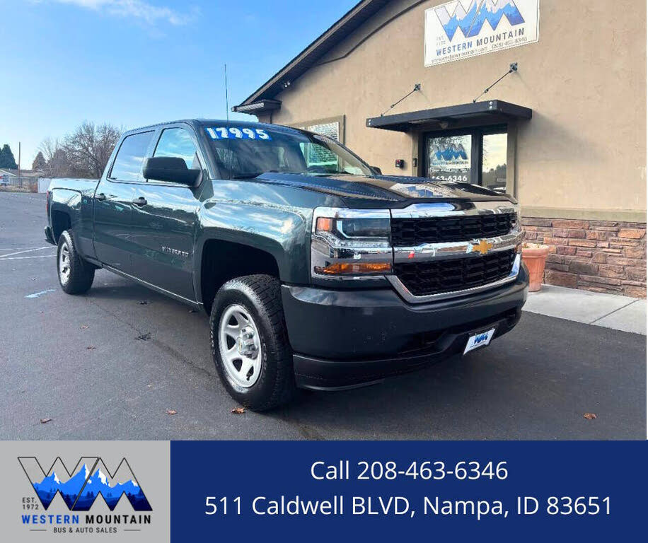 2018 Chevrolet Silverado 1500 Work Truck Crew Cab 4WD