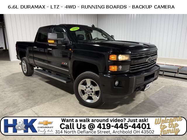 2016 Chevrolet Silverado 2500HD LTZ Crew Cab 4WD