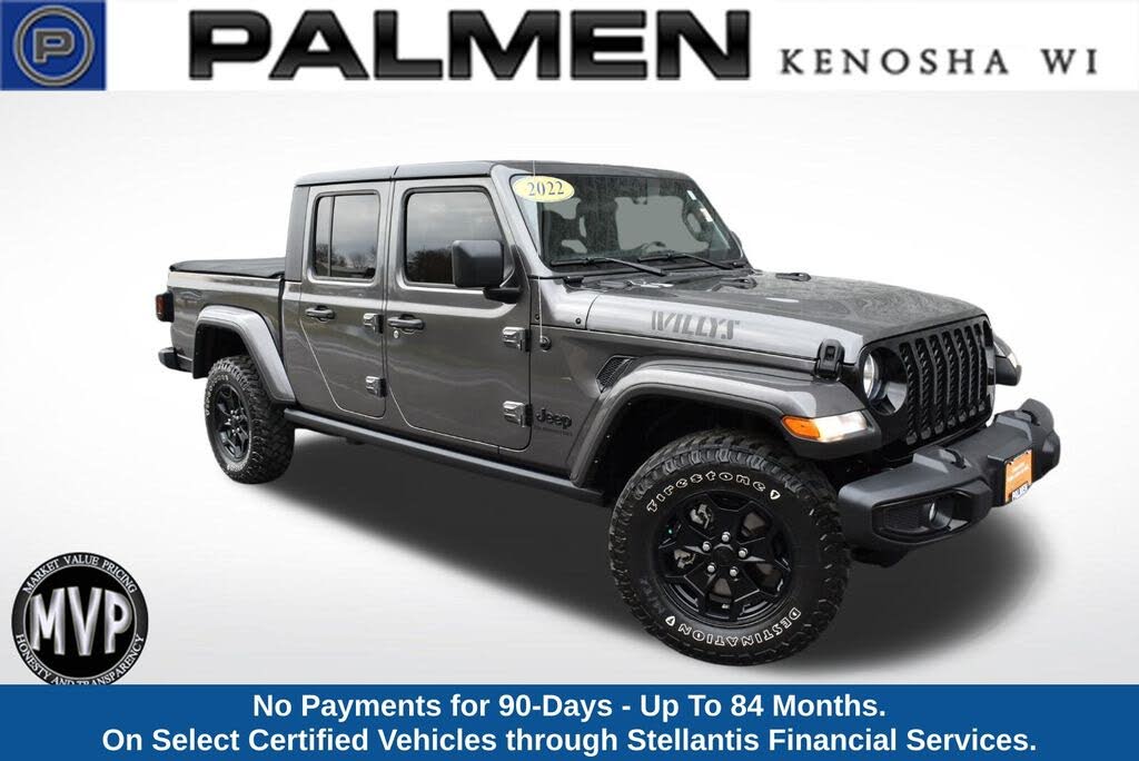 2022 Jeep Gladiator Willys Crew Cab 4WD