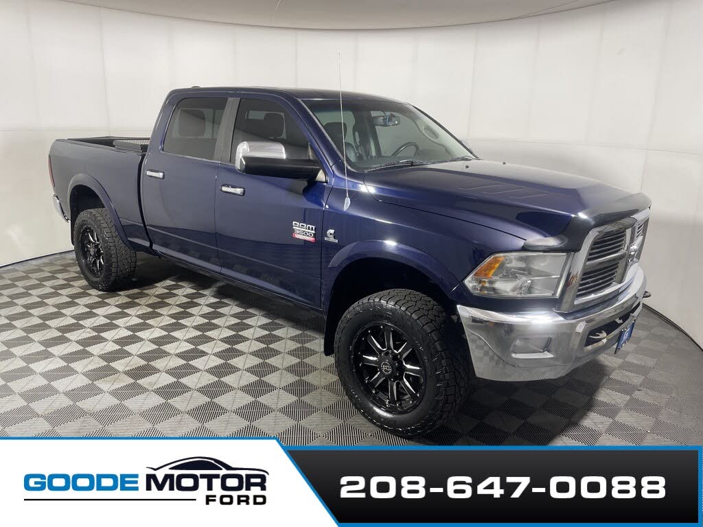 2012 RAM 3500 Laramie Longhorn Crew Cab 8 ft. Bed 4WD